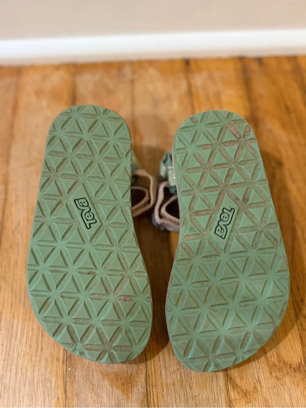 Teva Girls Glitter Strap Sandals, Size 11
